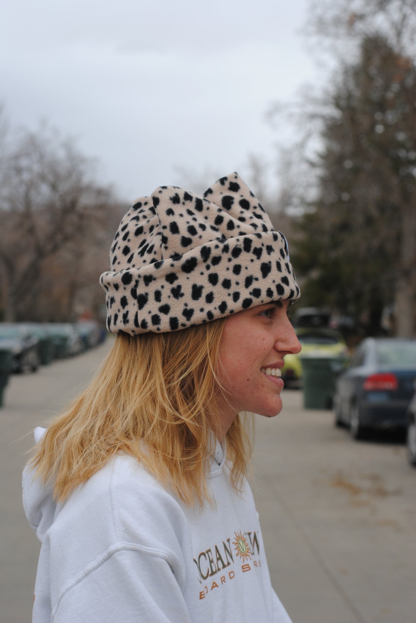 Cheetah Print Hat- size medium